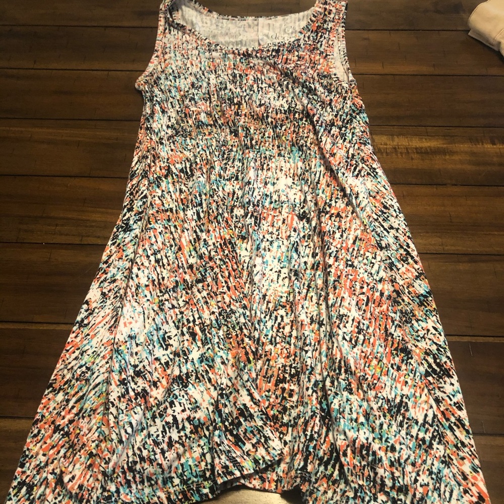 multi colored dress